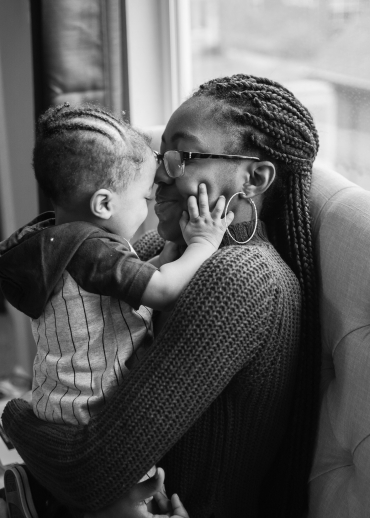 Mother and son at Hope House